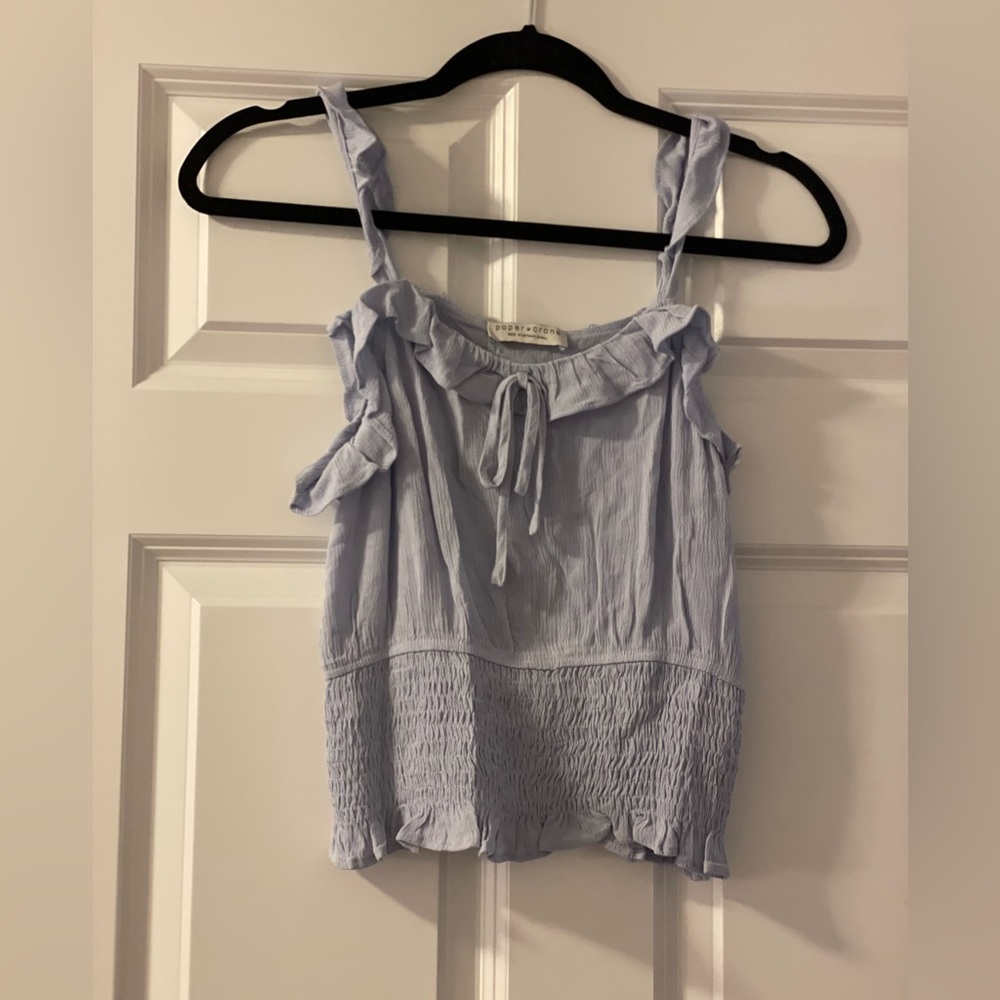 Blue Tank Top